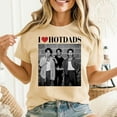 thumbnail image 2 of Unisex Jonas Brothers Shirt, I Love Hot Dads T-Shirt, Sizes S-5XL, Tbun, 2 of 5