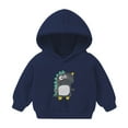 thumbnail image 2 of Coerni Boys Tops Pullover Girls Cartoon Baby Hoodie Dinosaur Sweatshirt Infant Toddler Girl Tops Boys 4t Jacket, 2 of 8