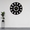 thumbnail image 4 of Craftnamesign Domino Vinyl Wall Clock for Living Room Game Room Wall Decor, 4 of 4