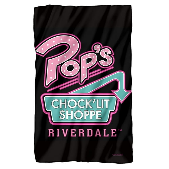 Riverdale Pop's Chock'Lit Shop Fleece Blanket 36' x 58',Pop's Chock'Lit Shop