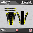 thumbnail image 2 of Kalair GFX Graphics Kit for Suzuki RM80 (1990-1999) Twitch Series, 2 of 5