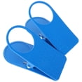 thumbnail image 1 of 2 portavasos creativos con clip para mesa de cristal, con clip grande para vajilla de cocina (color aleatorio), 1 of 6
