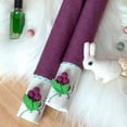 thumbnail image 2 of OUNONA Refrigerator Decoration Door Handle Protector Cloth Purple 2Pcs Kitchen Use, 2 of 8
