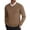 Brown, variant on COOFANDY Men's V Neck Dress Sweater Slim Fit Business Casual Dressy Sweater Shirts Long Sleeve Soft Basic Pullover Sweater