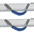 thumbnail image 6 of Roll Bar Grab Handles Paracord Grip Handle for Ford Bronco Accessories 2021 2022 2023 2024 2025 2 Door 4 Door, 4 Pack (Blue), 6 of 17