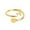 Gold A, variant on Rings - Initial Heart Ring for Granddaughter with 26 Letter Heart Design Fashion Jewelry Accessory, Gold Q