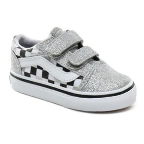 glitter checkerboard old skool