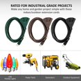 thumbnail image 3 of Brown Outdoor Extension Cords | Perfect For Lawn & Landscape Lighting | 15 Feet, 3 of 6