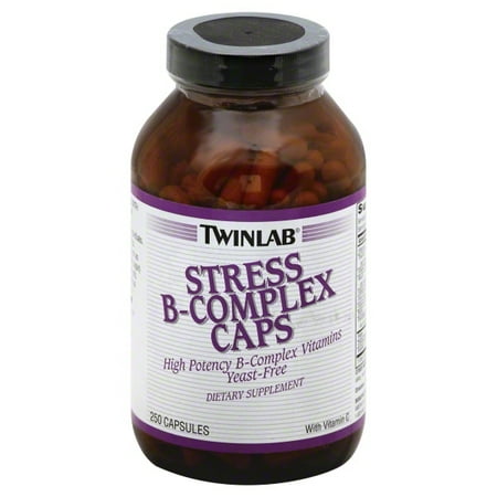 Twinlab Choline 100 Caps - TwinLab TwinLab Stress B-Complex Caps, 250 ea