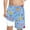 Sky Blue, variant on Hienoo Big Boys Quick Dry Swim Trunks with Compression Liner Board Shorts