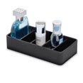 thumbnail image 1 of iDesign The Sarah Tanno Collection Cosmetic Drawer Silicone Small Item Organizer, Smoke and Black, 1 of 7
