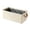 Beige, variant on Foldable Cationic Fabric Storage Box with Drawer Handle Rectangular Collapsible Organizer for Closet Shelf Office Home