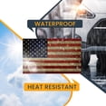 thumbnail image 6 of Magnet Me Up Weathered American Flag Vinyl Magnet Decals, 5x8 In, Opposing 2 Pack, 6 of 7