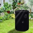 thumbnail image 6 of 55 Gallon Drum Cover Water Storage Barrel Cover Outdoor Waterproof Rain Barrel Protector Rain Guard Lid Bucket Drum Shield with Drawstring 210D Oxford for Plastic Steel Water Collector, 6 of 8