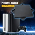 thumbnail image 6 of husxh Plastic Game Console Cover Protective Black Full Housing Shell Case Cover  Case Shell Replacement Upper Bottom Cover Housing Case for PS4 1000/1100/PS41200/PS4 SLIM/PS4 Pro, 6 of 9