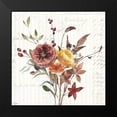 thumbnail image 2 of Louise, Gigi 20x20 Black Modern Framed Museum Art Print Titled - Wild Floral 2 Fall, 2 of 5
