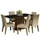 thumbnail image 1 of Juego de Comedor Mesa Tablero de Madera 6 Sillas Marrón/Negro/Imperial Renata Madesa, 1 of 6