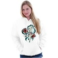 thumbnail image 3 of Betty Boop Cartoon Cutie Tattoo Women Plus Size Graphic Pullover Hoodie Brisco Brands 4X, 3 of 5
