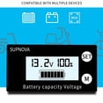 thumbnail image 4 of Indicador de capacidad de batería, voltímetro, litio LiFePO4, CC 8V-100V Estilo6, 4 of 9