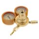 thumbnail image 1 of Válvula de calibre regulador reductor de presión de gas acetileno para soplete de corte de soldadura - dorado 1 anti-explosión Sunnimix Regulador de acetileno, 1 of 8