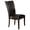 Dark Cherry, variant on Steve Silver Hartford Faux Leather Parsons Set of 2 Indoor Dining Side Chair, Red