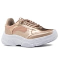 thumbnail image 4 of Tenis Para Dama En Oro Rosado Con Suela EVA Antiderrapante dorado 24, 4 of 6