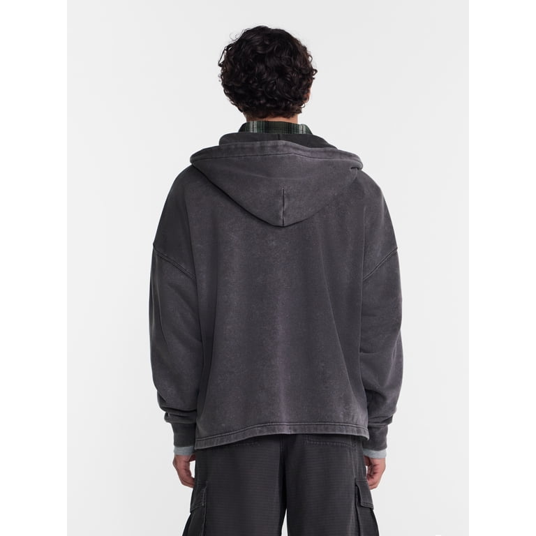 No Boundaries Boxy Fit Half Zip Hoodie photo 3