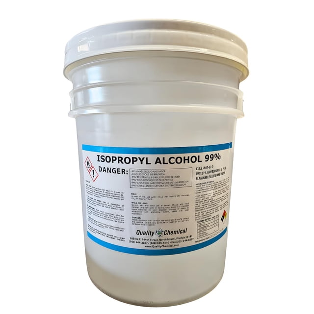 Producto químico de calidad de alcohol isopropílico 99.9% anhidro 19L