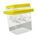 thumbnail image 5 of Caja de de acuarios Hotadores de peces flotantes Pequeño de acuarios Freeder Incubator de cría de cría para peces para bebés Betta Amarillo, 5 of 9