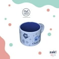 thumbnail image 5 of Zak Designs 3oz Stitch Ceramic Haven Mug, Blue, 5 of 6