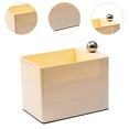 thumbnail image 6 of QccHieUs 3 Layer Jewelry Organizer Rotating Jewelry Box Display Case for Hair Accessories Milky White, 6 of 9