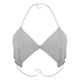 thumbnail image 1 of Collar de Cadena Bikini Fernando Decoración Diamante Artificial Mujeres Occidentales Plata, 1 of 7