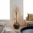 thumbnail image 3 of Nearly Natural Pre-Lit Willow Artificial Christmas Tree - 6' - Warm White LED Lights, 3 of 9