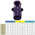 NESWOIZI Dog Clothes Winter Casual Warm Two Feet Clothes Teddy Myna