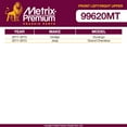 thumbnail image 2 of Metrix Premium Chassis Parts - Front Left & Right Upper Control Arm w Ball Joint & Bushing Assembly Kit Fits 11-15 Dodge Durango, Jeep Grand Cherokee, Replacement RK621608, RK621607, Made in Europe, 2 of 7