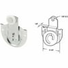 Prime-Line 1-8 In. Offset Adjustable Wheel Front Bypass Door Roller (2-Count) N 6648 258164