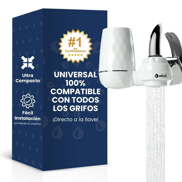 Purificador Filtro De Agua PURA Ultracompacto directo al Grifo, Roscado