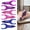 Mixed Colors, variant on 6 ergonomic ballpoint pens, easy to grip, mixed colors. Each pen is lightweight and compact, making it easy to write anytime, anywhere in a wallet, bag, or pocket