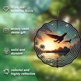 thumbnail image 5 of Metal Hanging Wind Spinners with Serene Sunset Design - Beautifully Crafted Wind Chimes for Yard and Garden Decor, 5 of 6