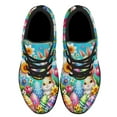 thumbnail image 2 of Happy EaStr Day Rabbit Bunny Shoes Sneakers for Women Men Black Size 9.5, 2 of 7