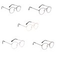 thumbnail image 3 of serony Lunettes Rondes Vintage Rétro Femmes Hommes Unisexes Monture Légère en Alliage, 3 of 8