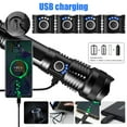 thumbnail image 6 of YOLETO LED Flashlight, 90000 Lumens Super Bright Tactical Flashlight, Rechargeable Flash Light, 5 Modes Zoomable Waterproof Flash Lights for Emergency, Outdoor, Home, Camping, Hiking, 6 of 8