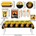 thumbnail image 6 of HEROOY Upgraded Halloween Decoration Party Disposable Tableware Supplies Set Holiday Theme N, 6 of 6