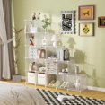 Cube Storage Organizer, 16 Cube Closet Organizers, Clear - Walmart.com