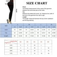 thumbnail image 3 of SEARCHI Women's High Waist Workout Compression  Fitness Yoga Leggings, Scrunch  Leggings High Waisted Booty Yoga Pants, 3 of 6