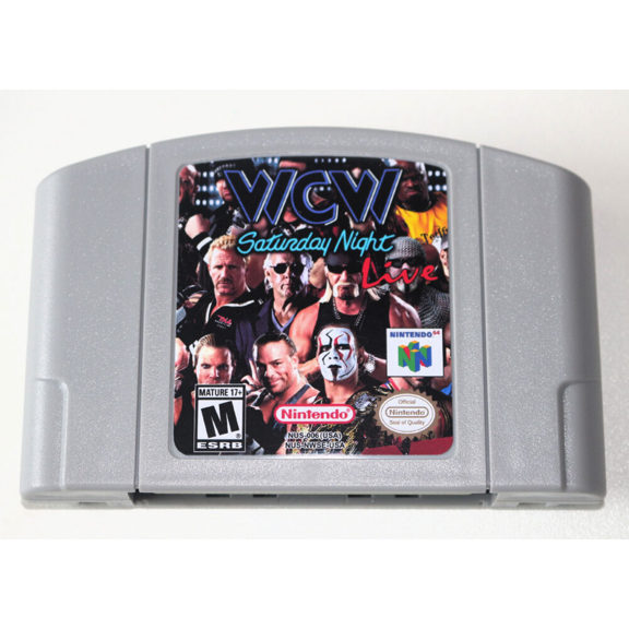 WCW Saturday Night Live Wrestling Match for N64 NTSC-U/C Video Games New Rated E: Everyone