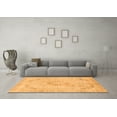 thumbnail image 3 of Ahgly Company Indoor Rectangle Abstract Orange Modern Area Rugs, 3' x 5', 3 of 4
