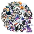 thumbnail image 6 of 35pcs-50pcs Fierce Stickers Wolf Nature Wolf Stickers Lunar Stickers for Guitars Luggage Notebooks, 6 of 9