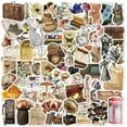 thumbnail image 1 of Vintage Stickers, 100 Aesthetic Retro Stickers, 1 of 5