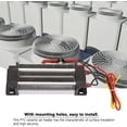 thumbnail image 3 of 500W 110V PTC Heating Element, Aluminum Tube Constant Temperature Ceramic Air Heater Insulated Type 96mm, 3 of 8